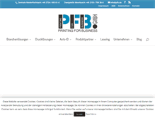 Tablet Screenshot of pfb.de